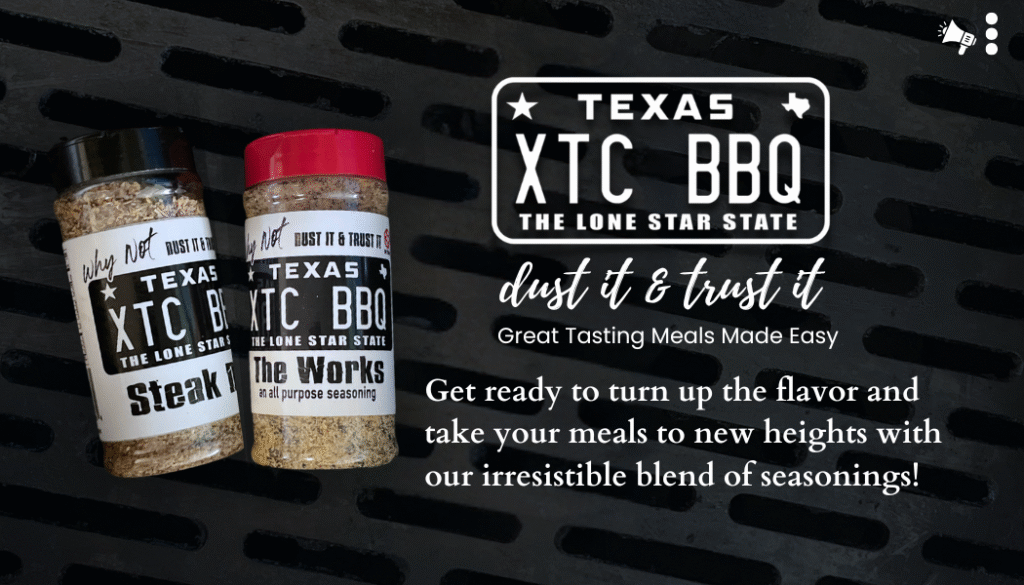 Xtreme Texas Cookers All Purpose Seasoning Ad